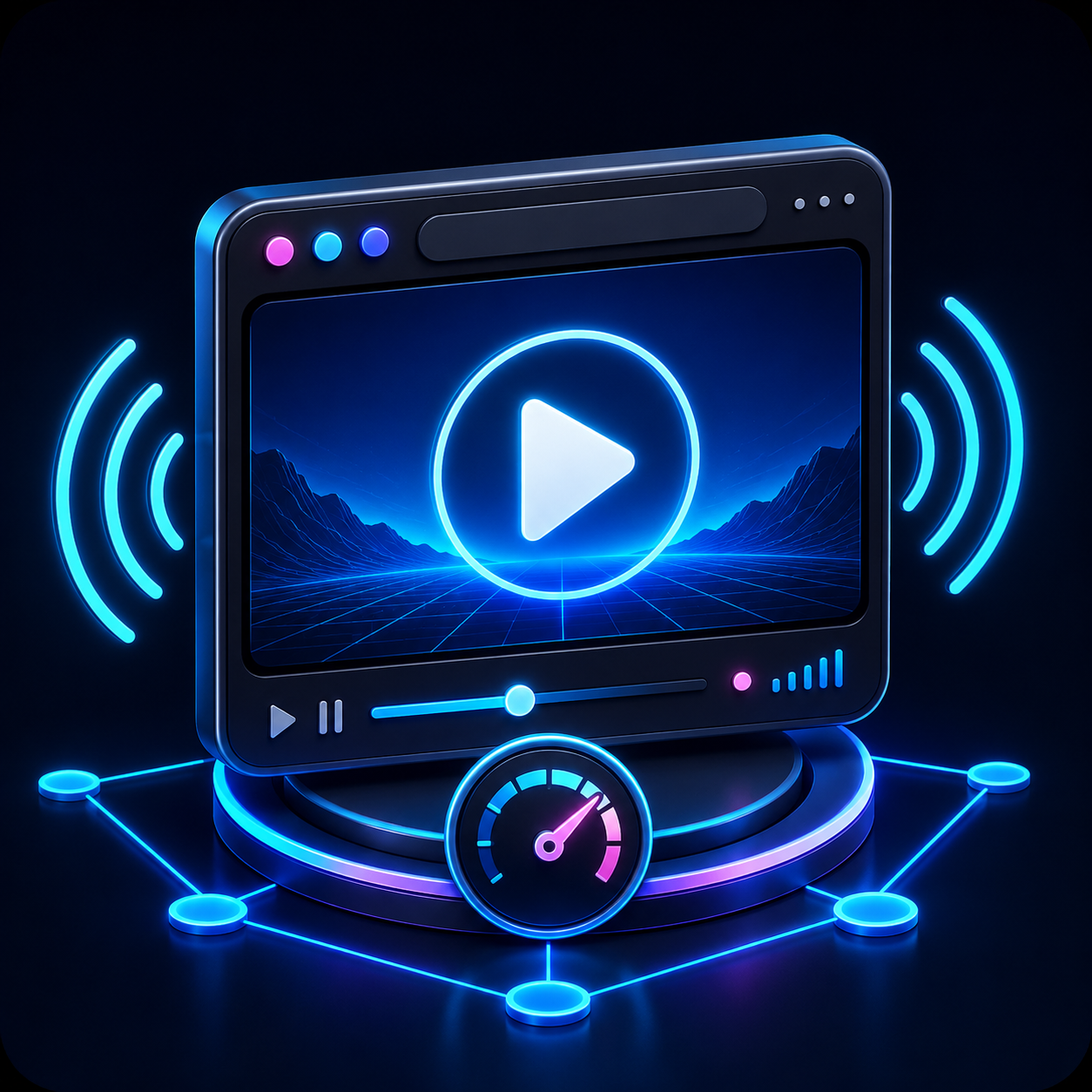 WebRTC Video Player